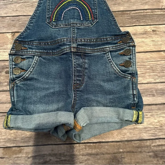 Mini boden rainbow romper